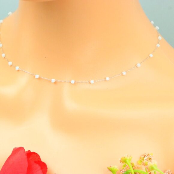 Delicate & Contemporary Necklace Chain, A Lovely Choice for Women, EVCH1435 - Picture 3 of 10